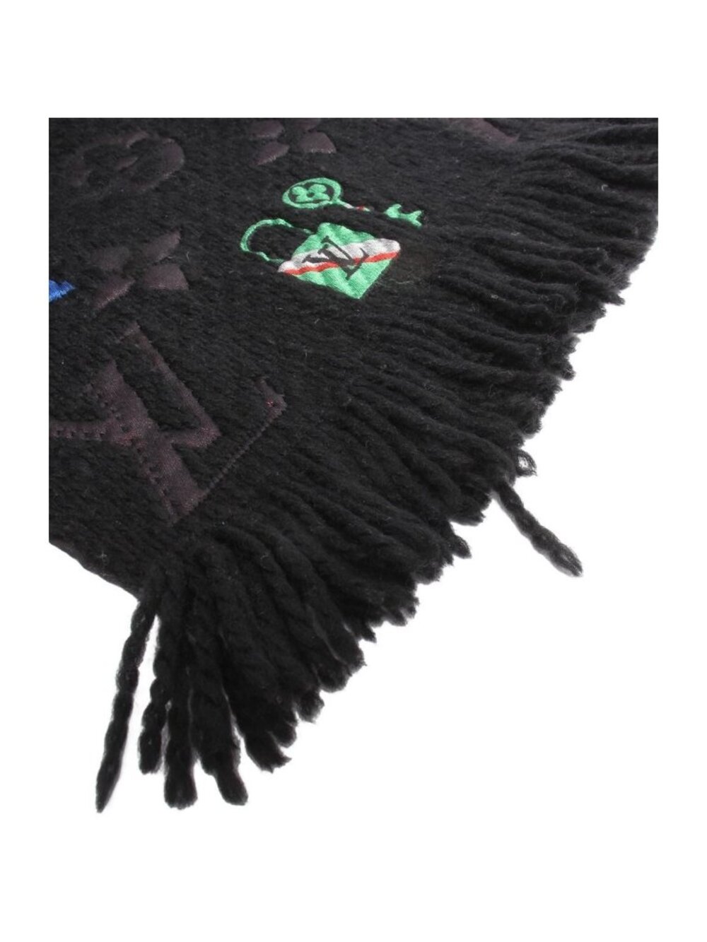 Louis Vuitton Scarf Echarpe Logo Mania LV Streets - Picture 8 of 8